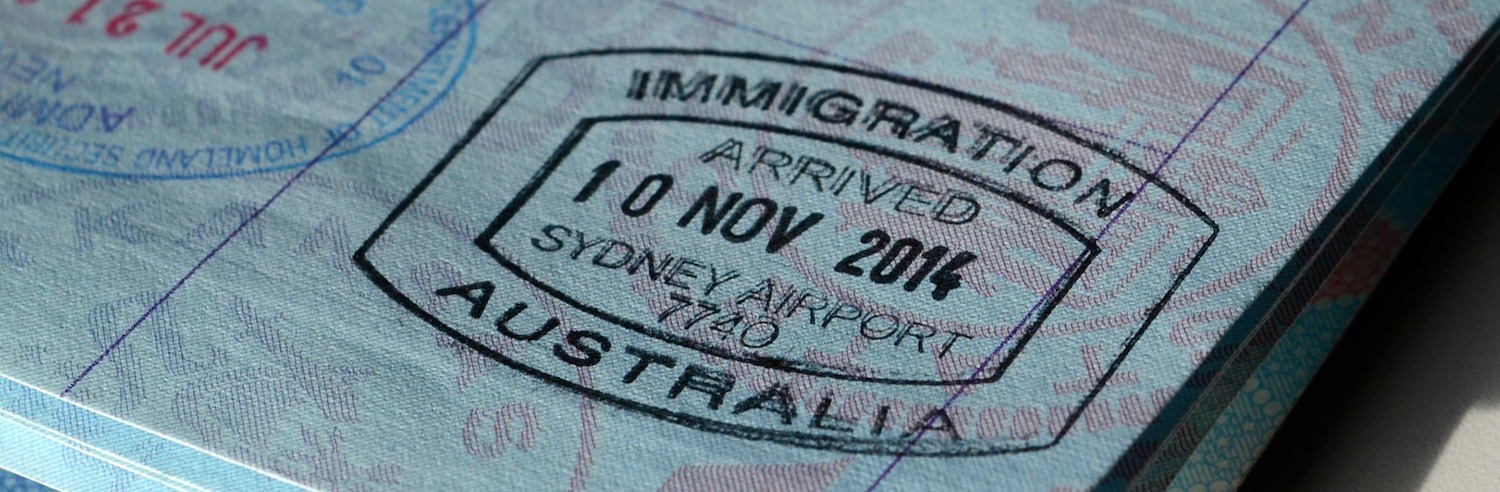 Australian Passport Stamp Sol Edu